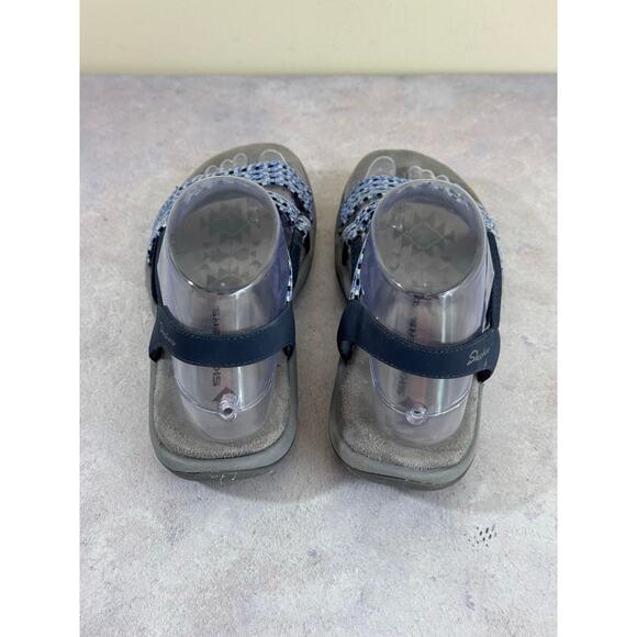 Skechers Strappy Sandals Reggae Slim Stretch Appeal-Z-Gore Blue Women’s Size 7 - Picture 2 of 12